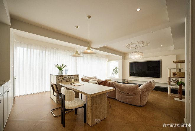 成都·青云壹号145㎡现代轻法式设计案例 - 图片 4